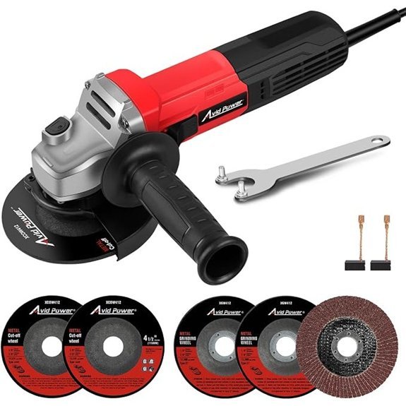 7 5 amp angle grinder