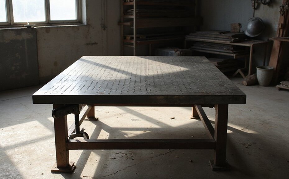 durable heat resistant welding tables