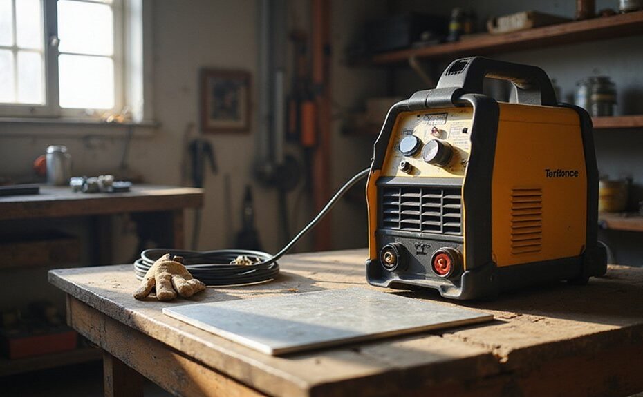 flux welder welding aluminum