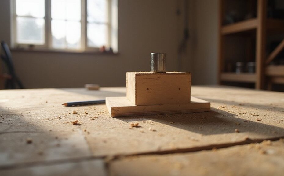 homemade corner clamp construction