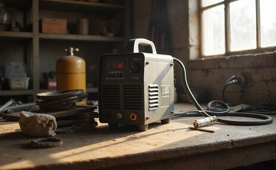 plasma cutter requires gas