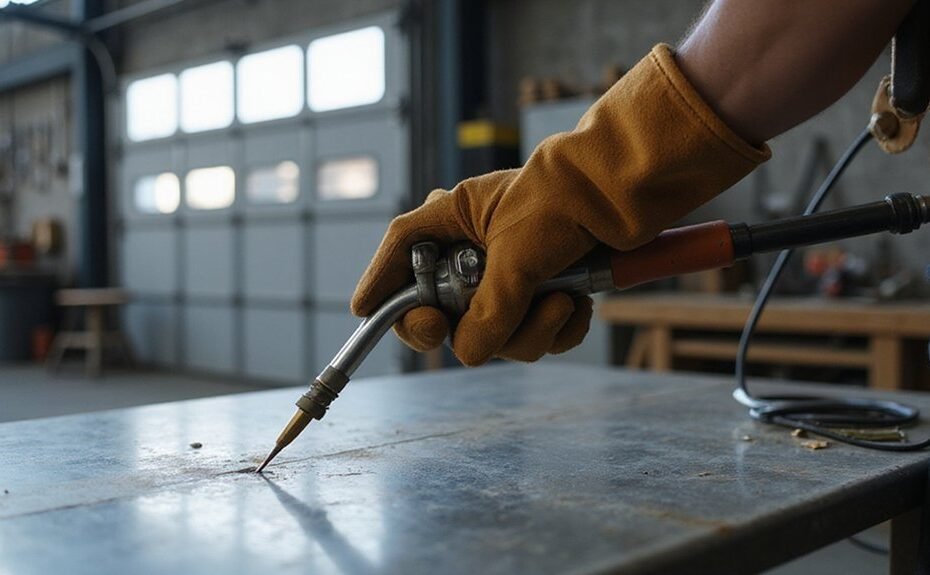 proper tig torch grip