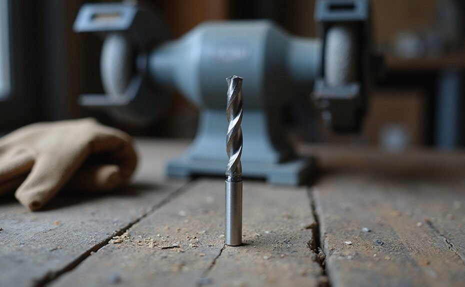 sharpen drill bits quickly